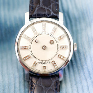 Rare montre vintage diamants