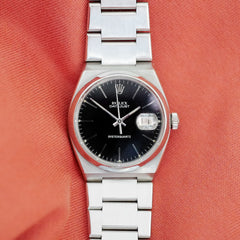 Rolex 17000 Oyster Quartz vintage datejust acier 36
