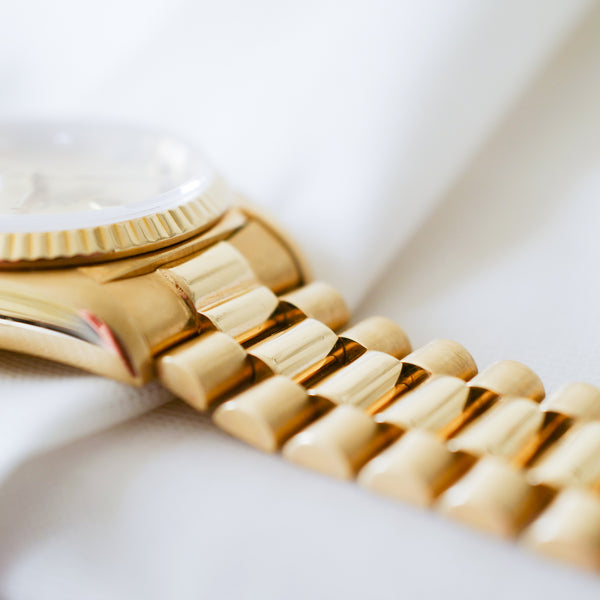 Rolex Day-Date "Or & Diamants"  'Comme Neuve'  (1980) - Réf. 18038