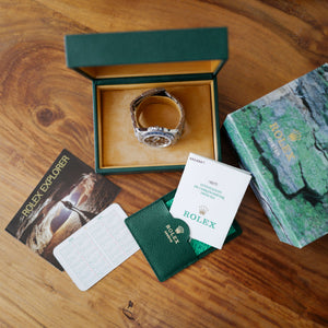 rolex explorer II 16570 boite papiers de 2002 full set