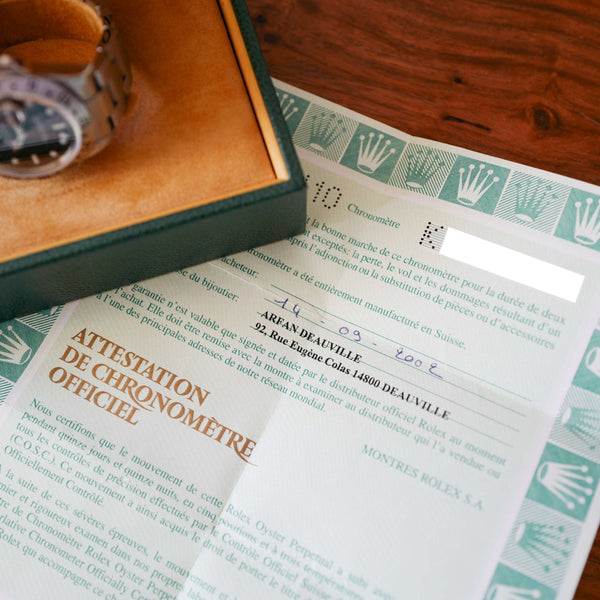 rolex explorer II 16570 boite papiers de 2002