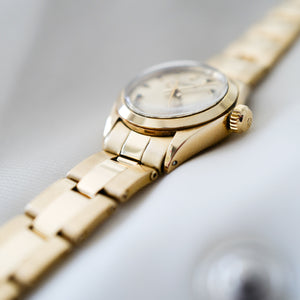 Rolex Oyster Perpetual 6718 24 mm pour femme automatique vintage