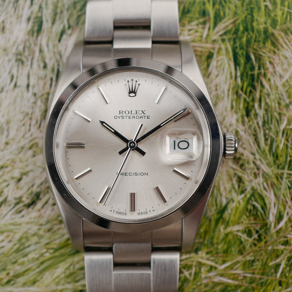 Rolex Oysterdate précision réf 6694 tritium dial vintage 1960