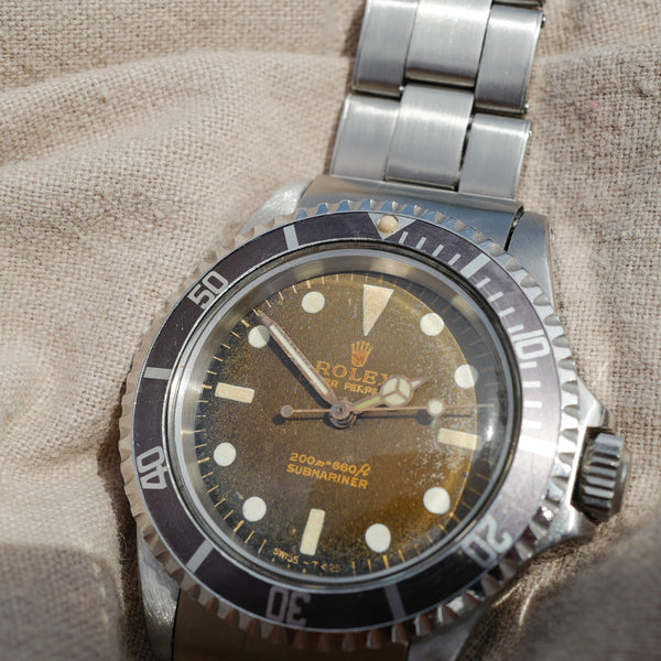 ROLEX Submariner 5513 "Tritium Brown Tropical"  (vintage 1964)