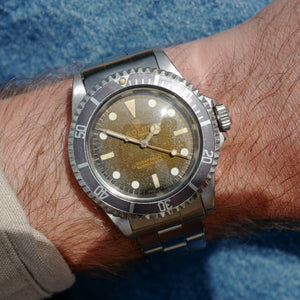 ROLEX Submariner 5513 "Tritium Brown Tropical"  (vintage 1964)