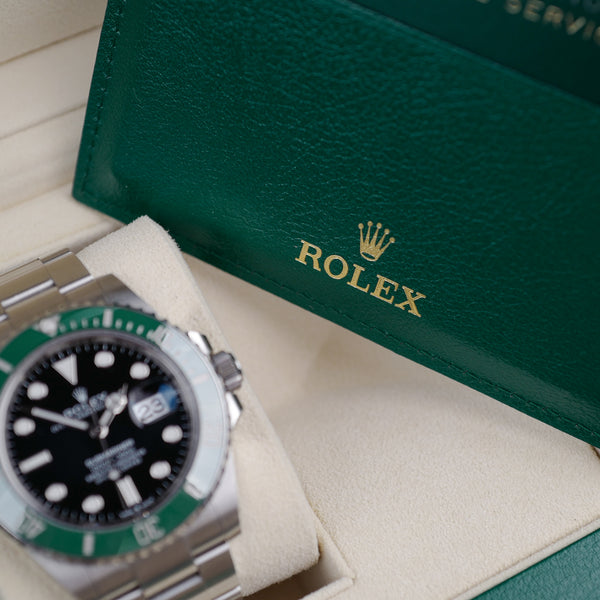 Rolex Submariner date verte réf 126610LV Starbucks full set 2022
