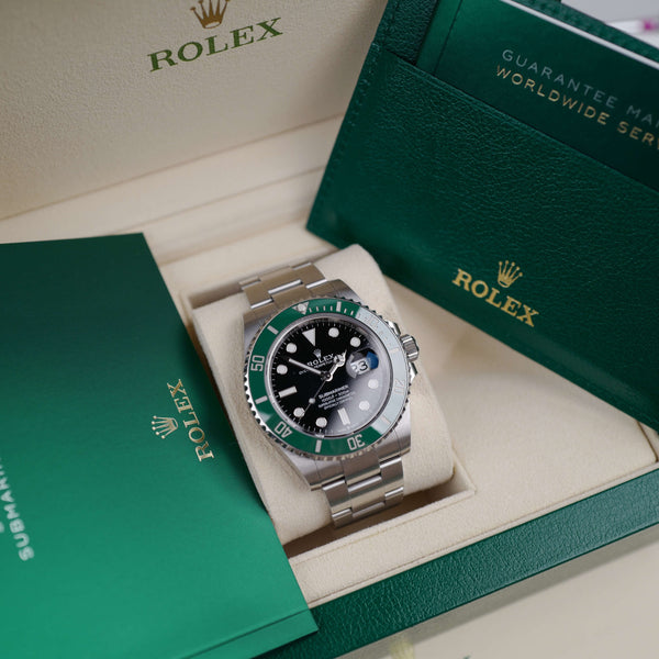 Rolex Submariner date verte réf 126610LV Starbucks full set 2022