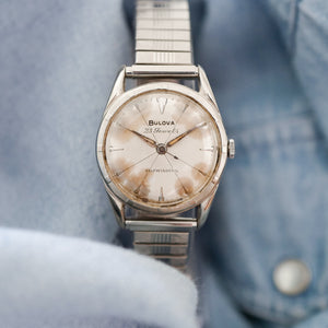 Vintage montre Bulova patine superbe