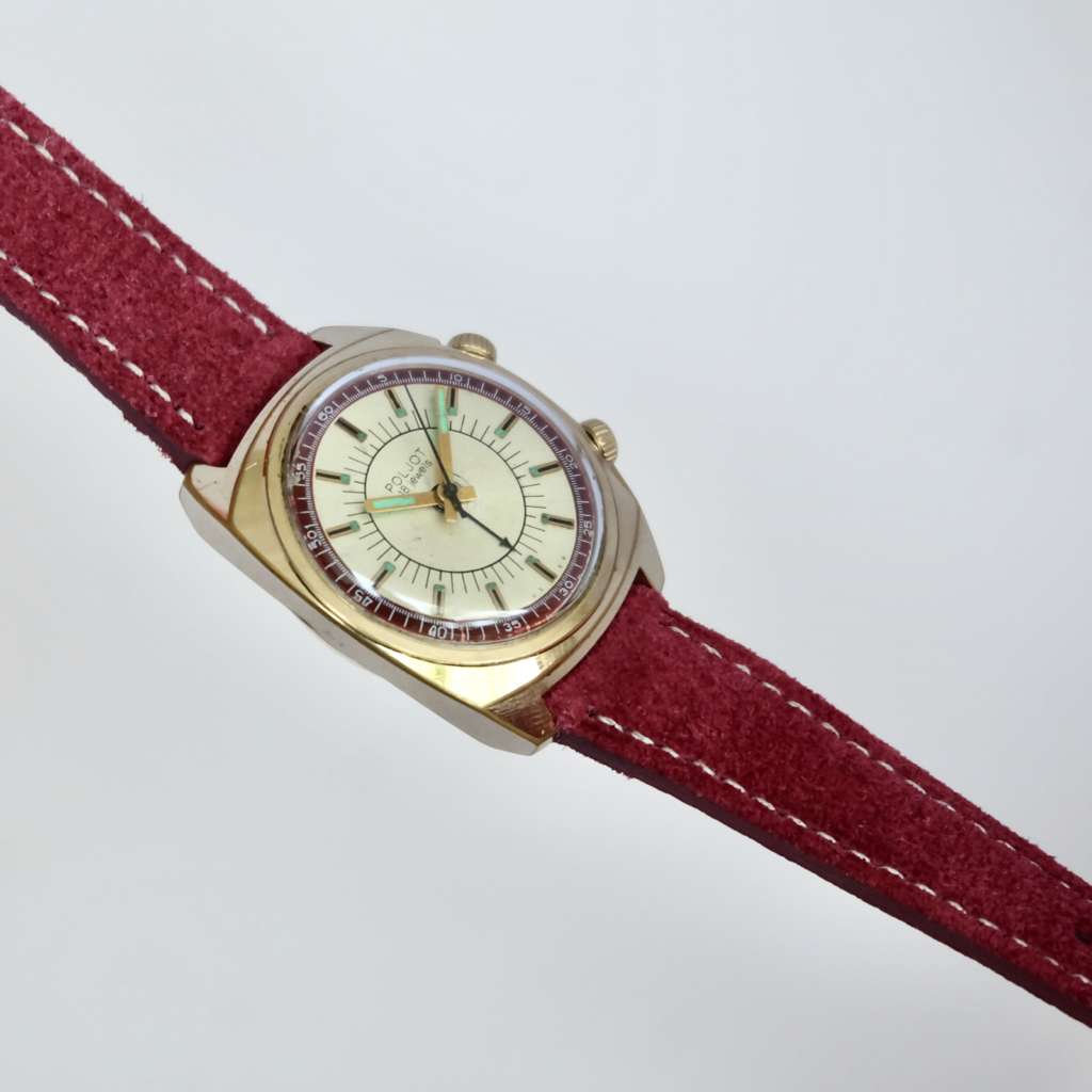 montre femme vintage or pas cher