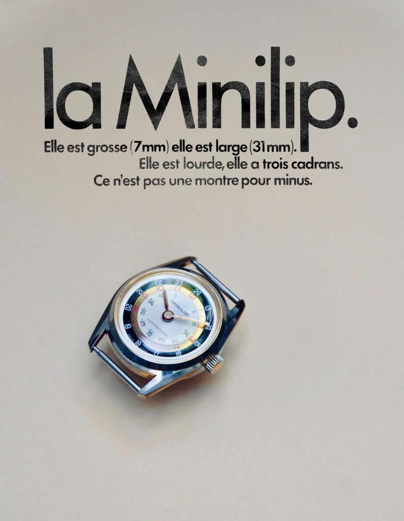 lip montre vintage france pedagogique La minilip minus