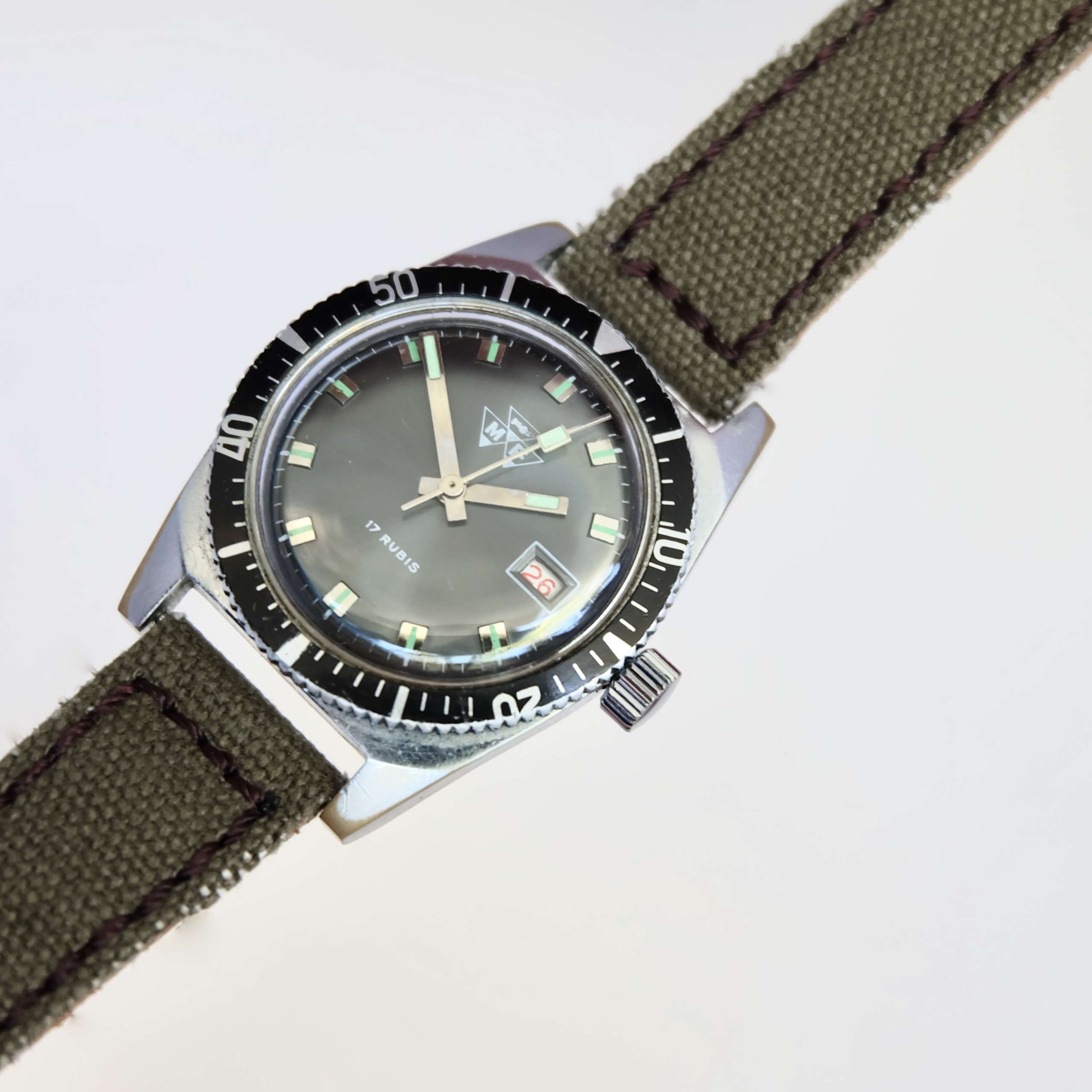 RAYMOND WEIL SAXO Automatique Chrono Bracelet en Acier 20MM Vintage