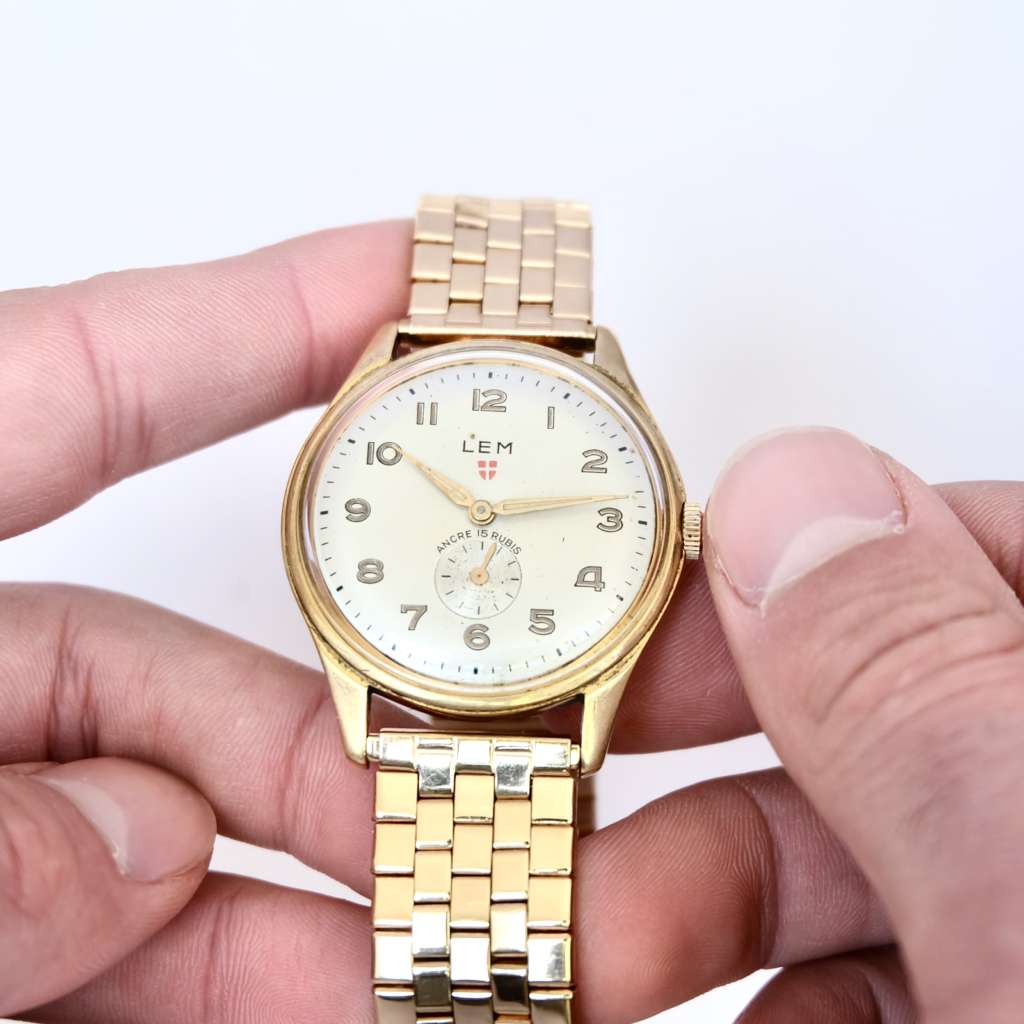 belle montre ancienne LEM savoie a remontage