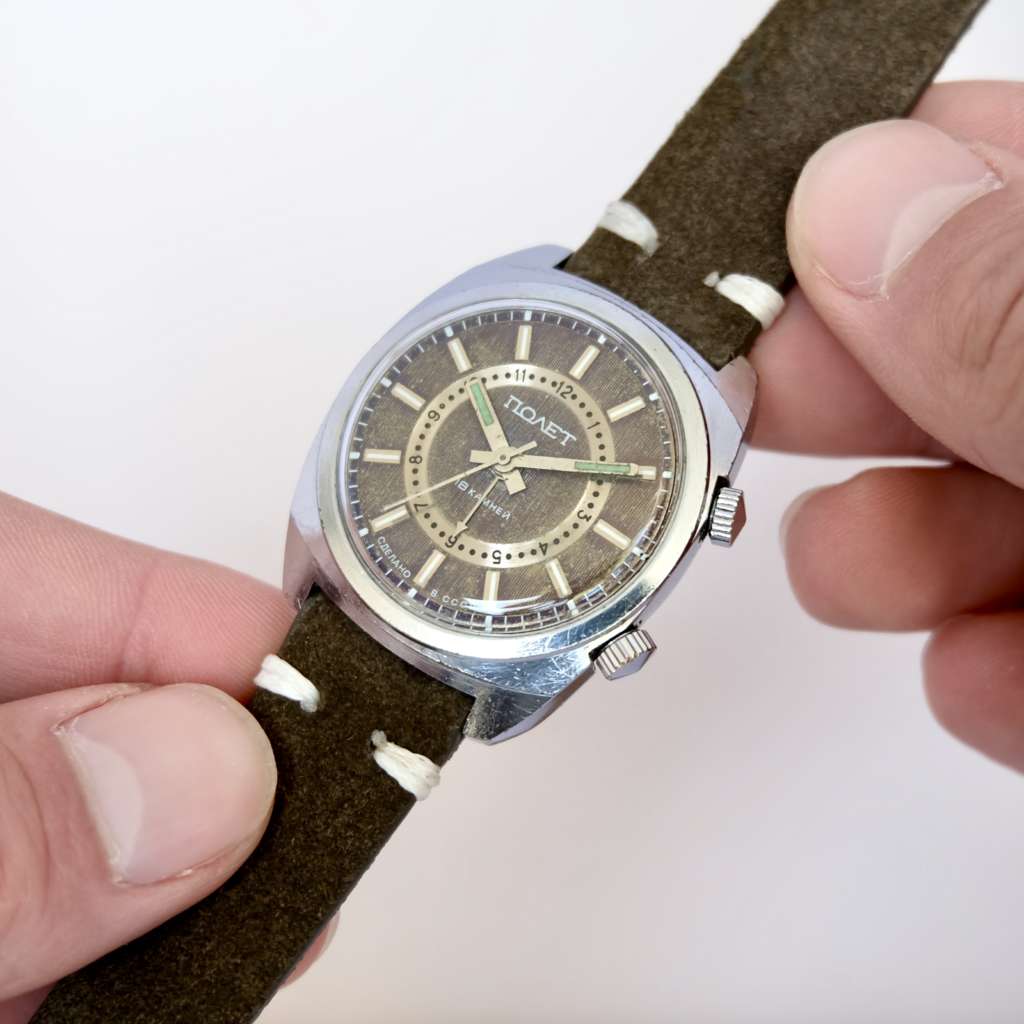 montre minuteur vintage ancienne remontage