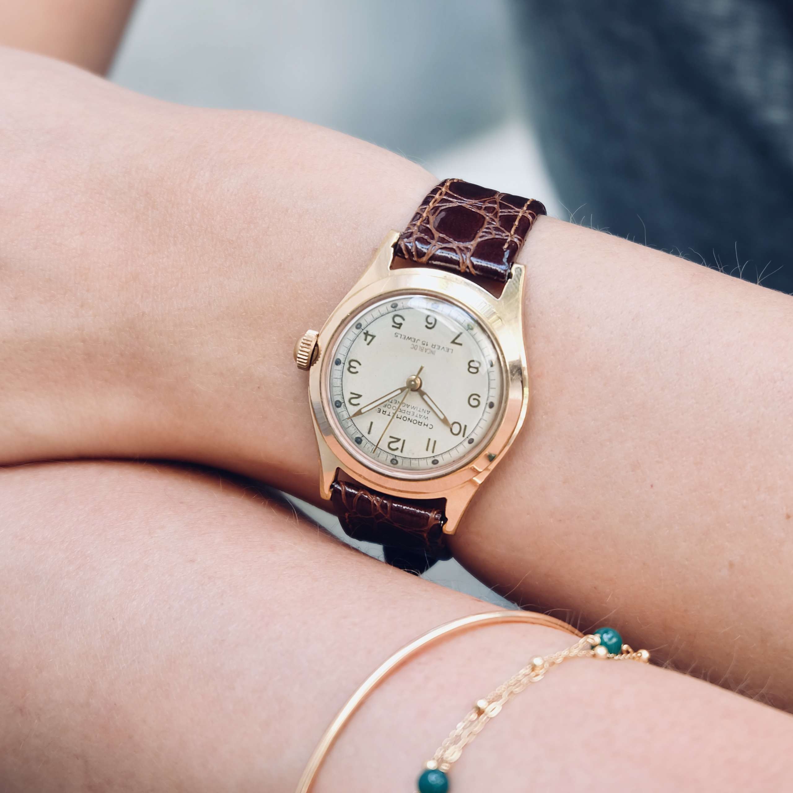 Montre vintage • Montre-chronomètre de médecin vintage
