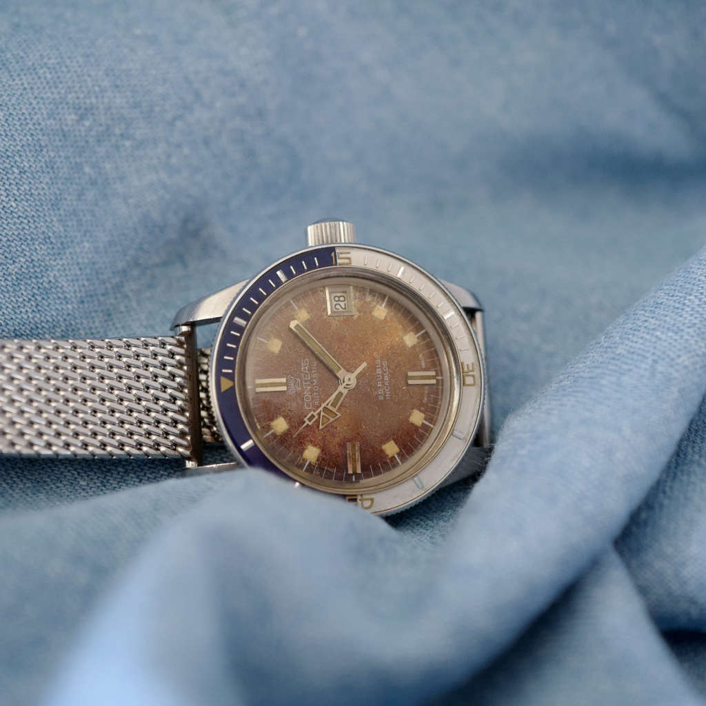 Montre ancienne vintage patine tropicale Montre ancienne vintage patine tropicale