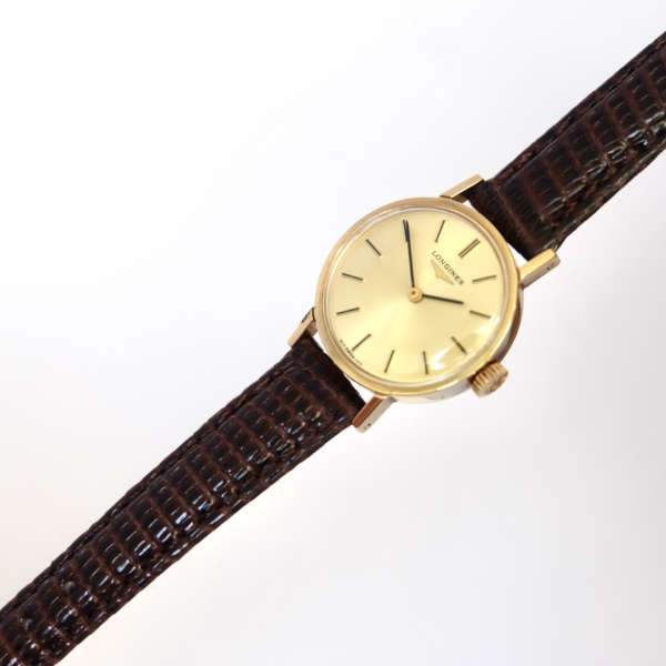 Mini montre or Longines vintage femme