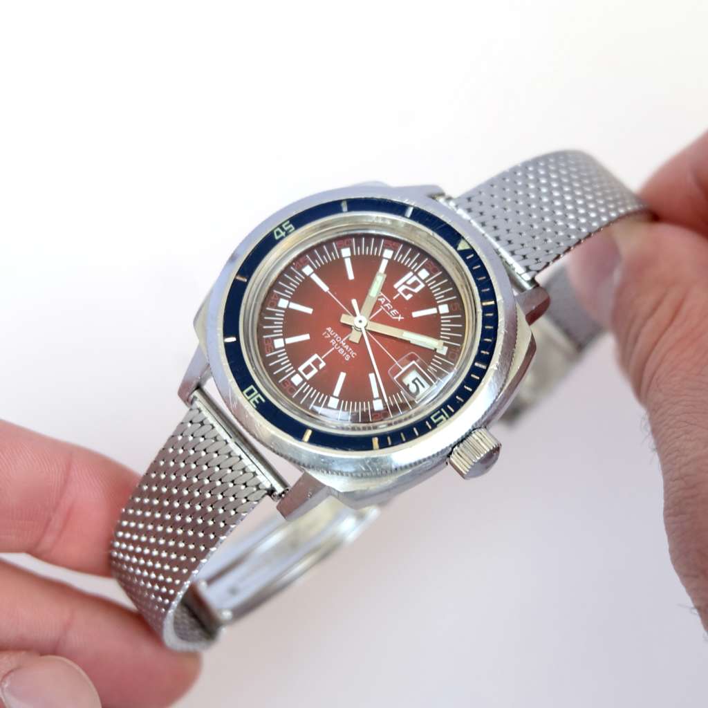 Montre ancienne Starex plongée baby Panerai