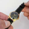 Montre vintage dorée horlogerie idée cadeau