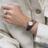 Petite montre femme double-tour vintage