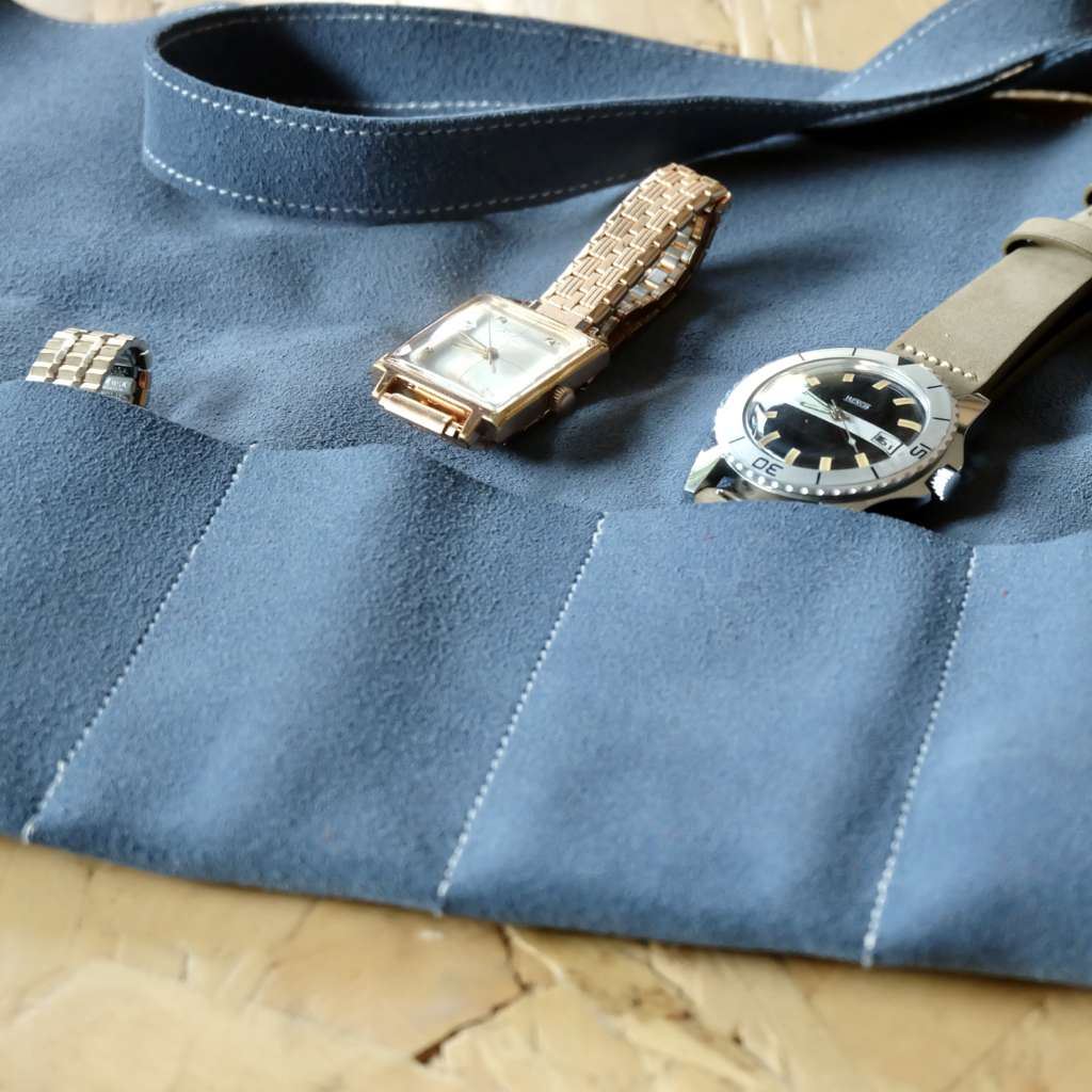 Rangement montres cuir fabriqué en France