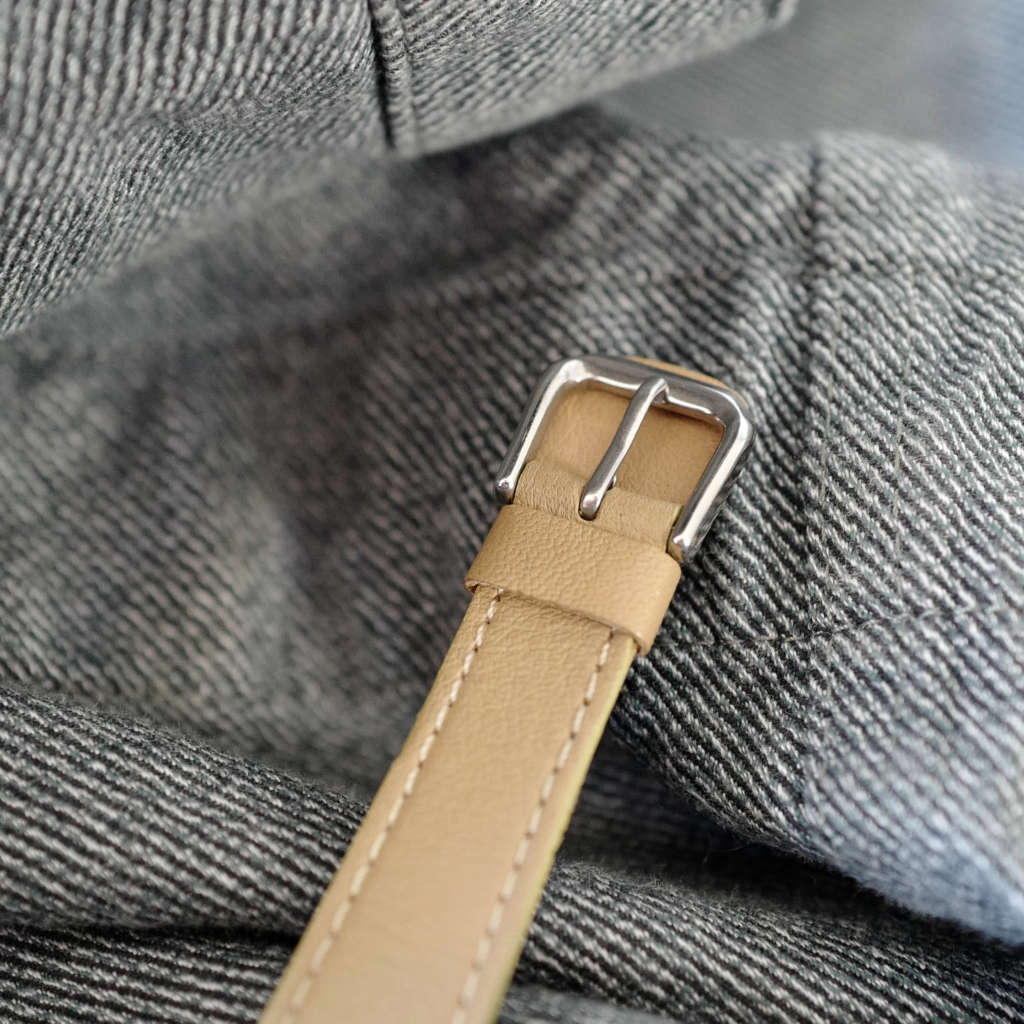 Bracelet marron beige Longines vintage