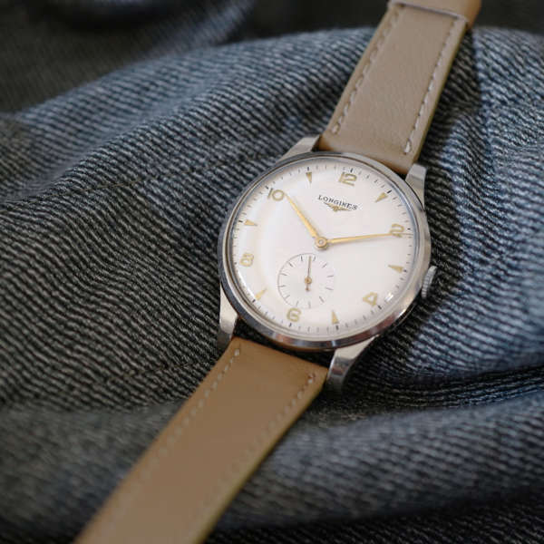 Grande montre vintage Longines 1945