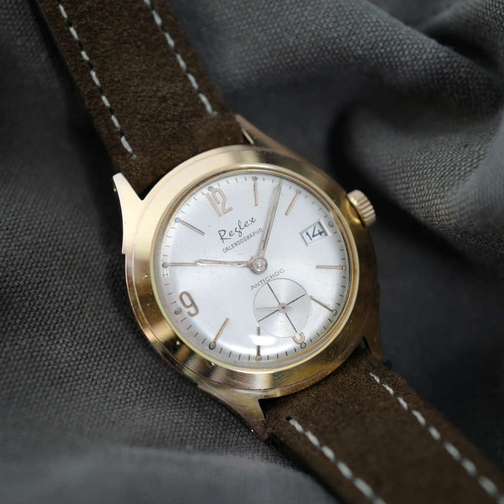 Montre femme homme bracelet bleu date seconde