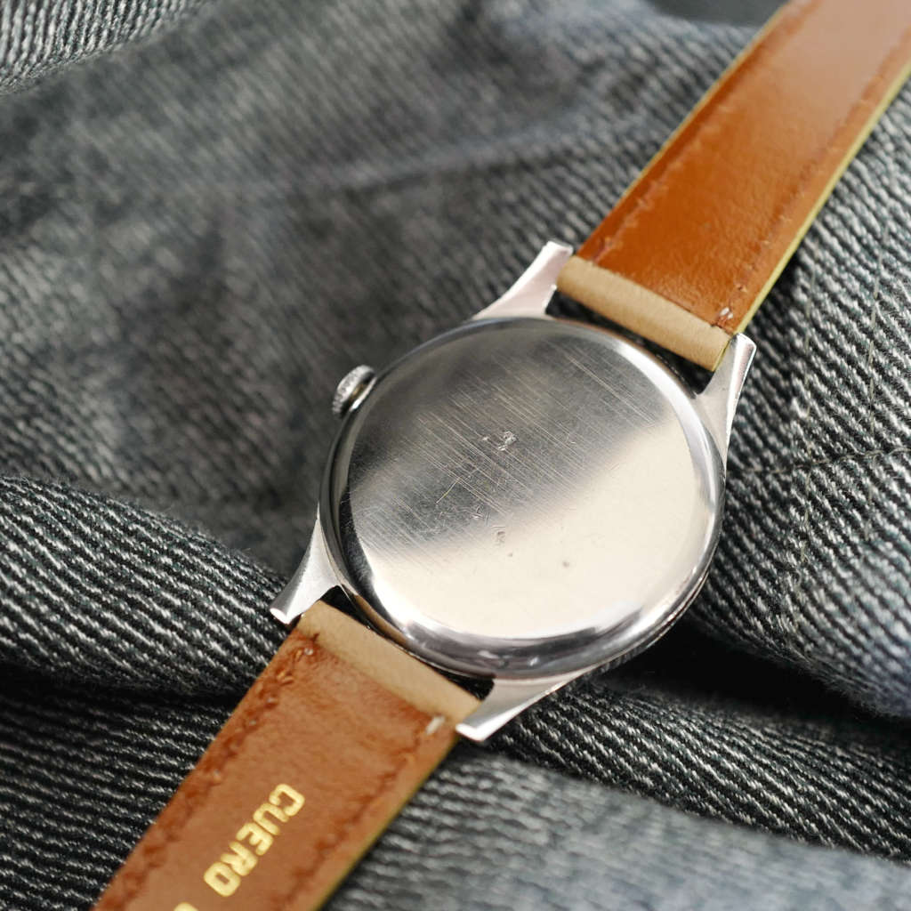 Montre Longines acier militaire vintage