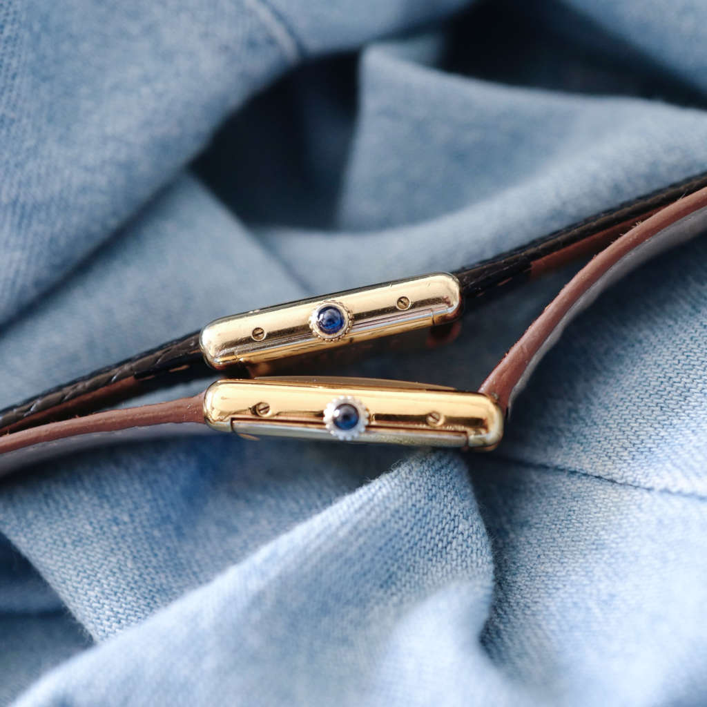 Couple de Cartier Tank Must mécanique homme femme