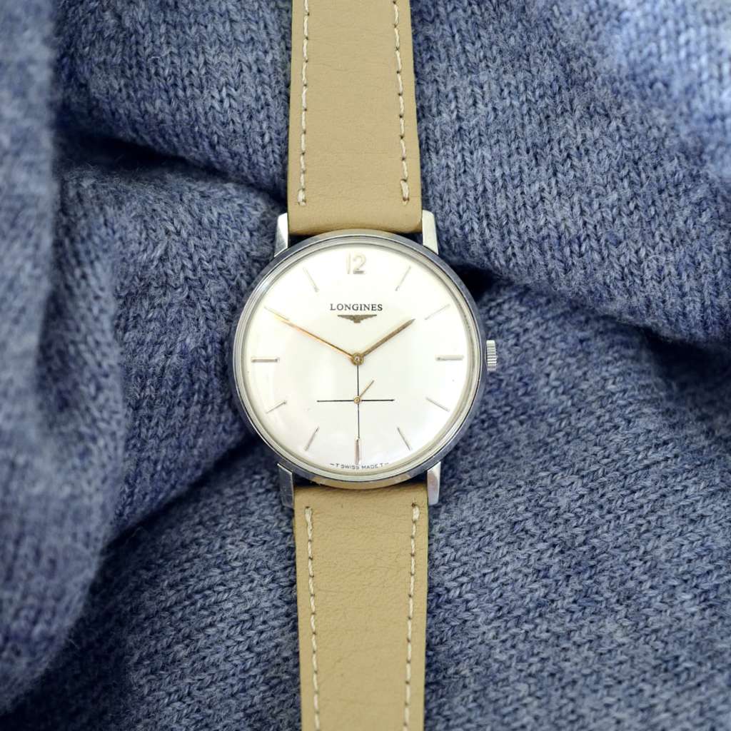 Montre Longines vintage mécanique manuelle