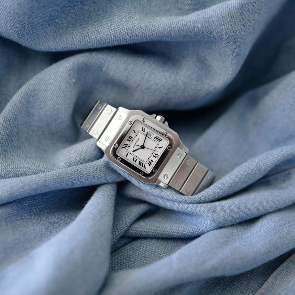 Cartier Santos vintage homme parfait état révisée
