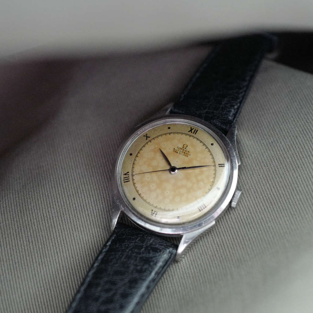 Jolie omega automatique patinée vintage