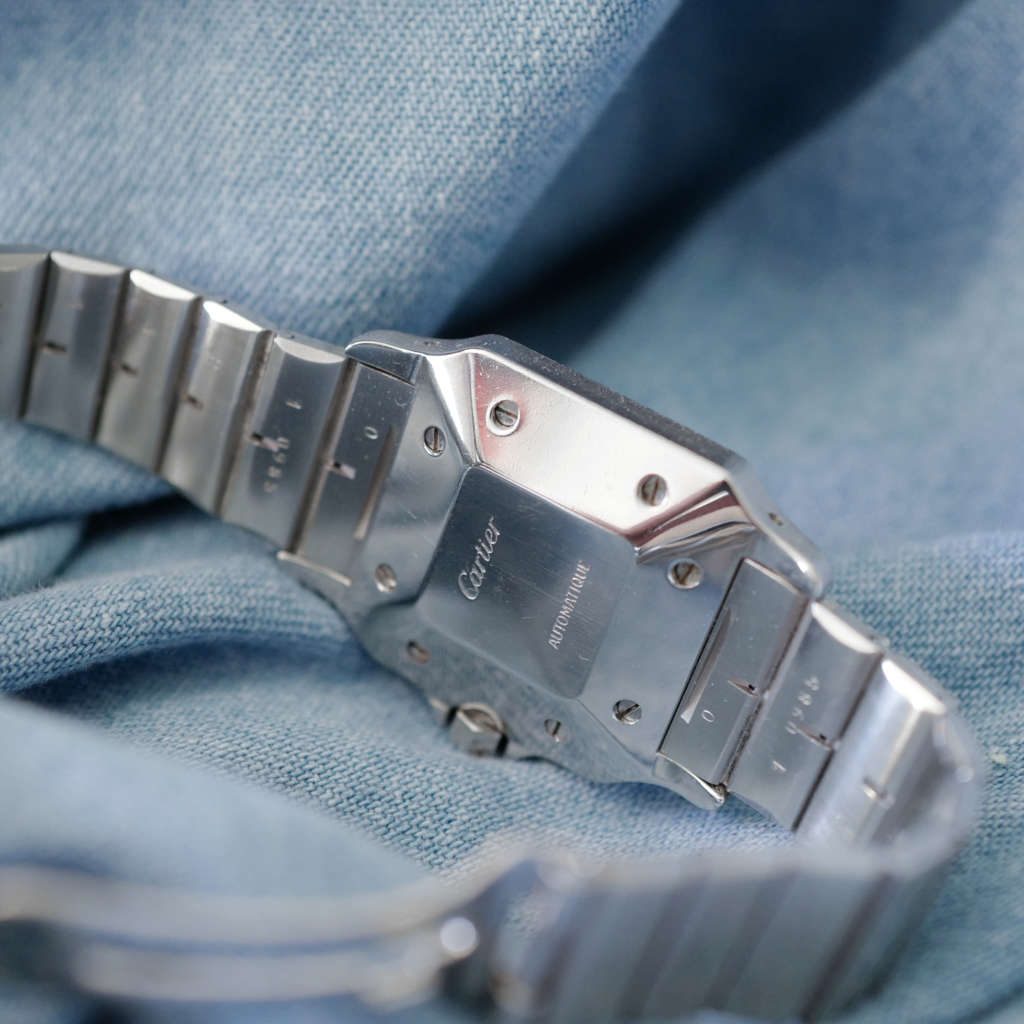 Montre automatique cartier Santos homme vintage