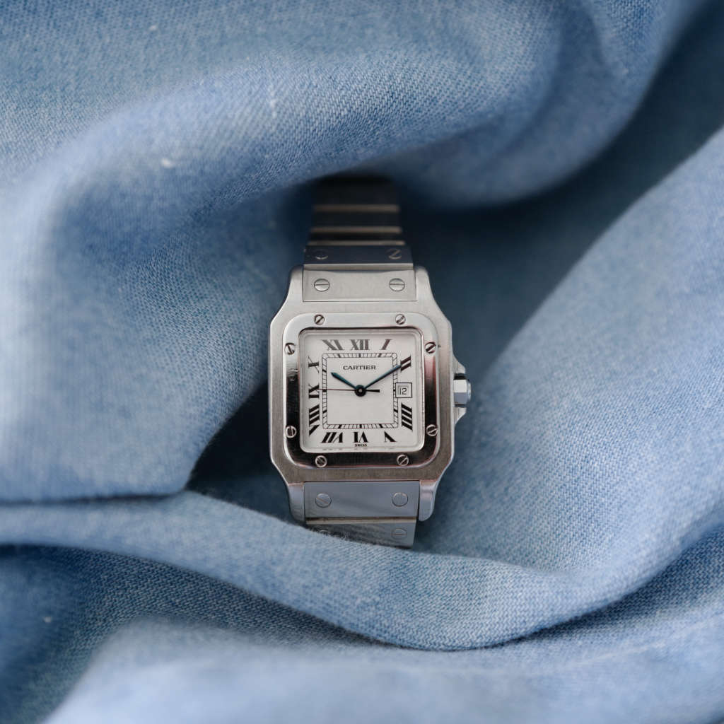 Montre cartier homme vintage année 1980