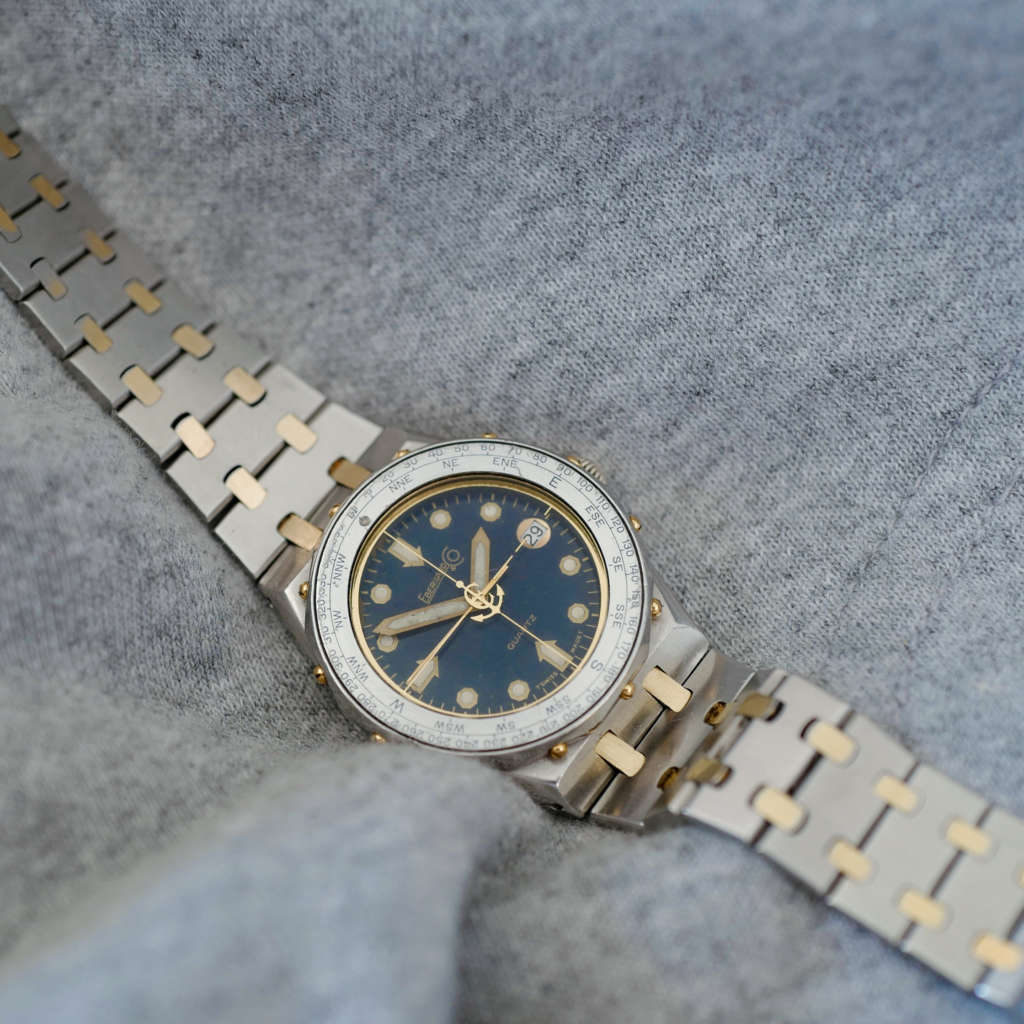 Montre Eberhard militaire vintage