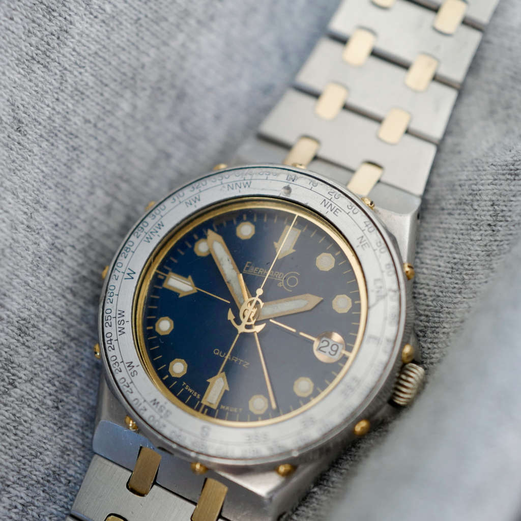 Montre Eberhard vintage italienne