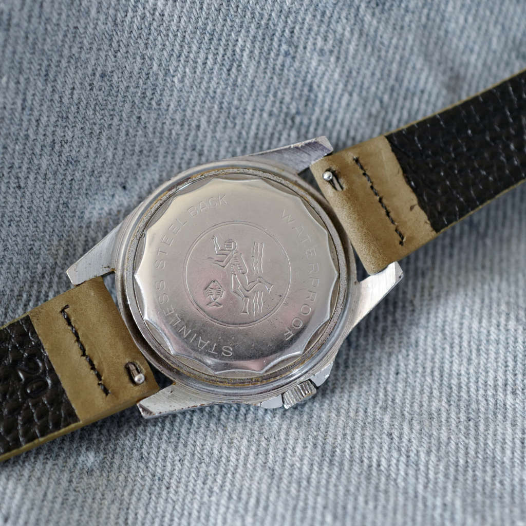 Montre mécanique pour aviateur pilote vintage