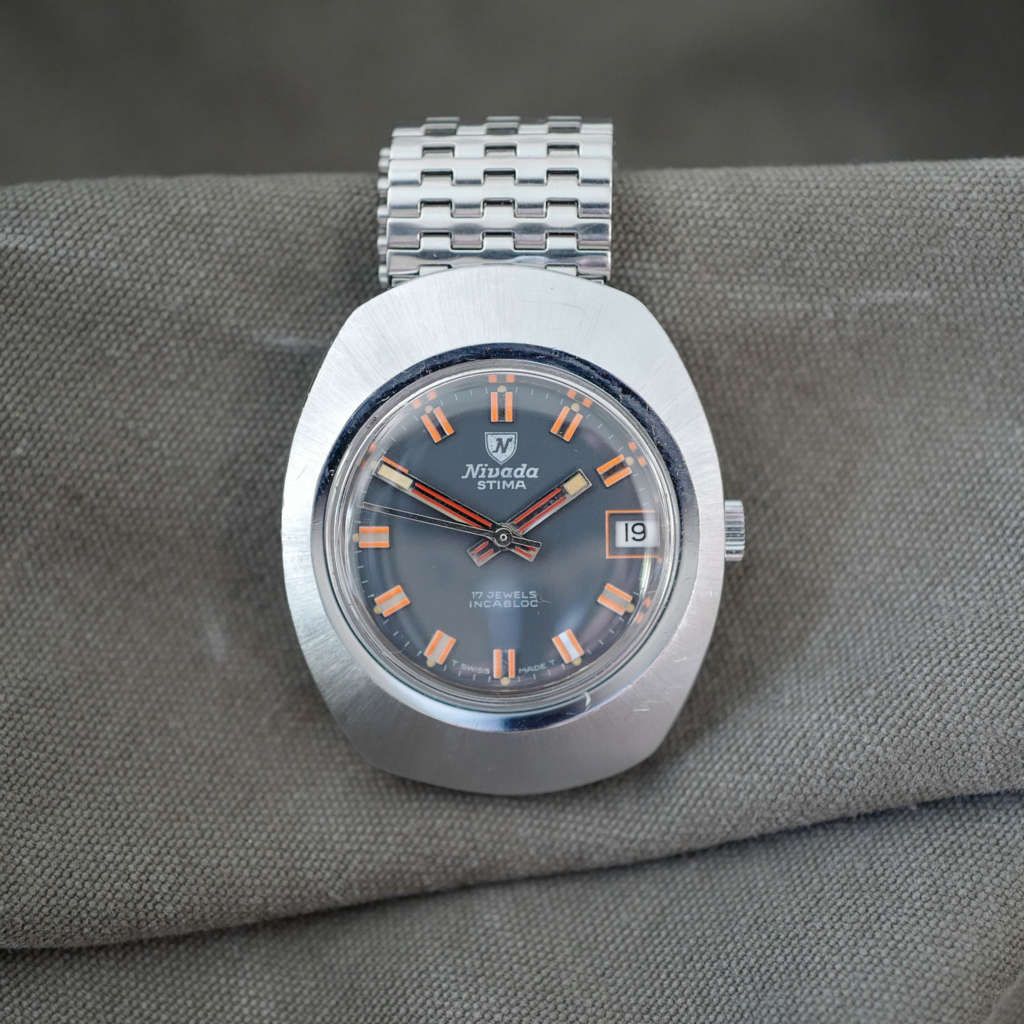 Montre Nivada Stima cadran gris