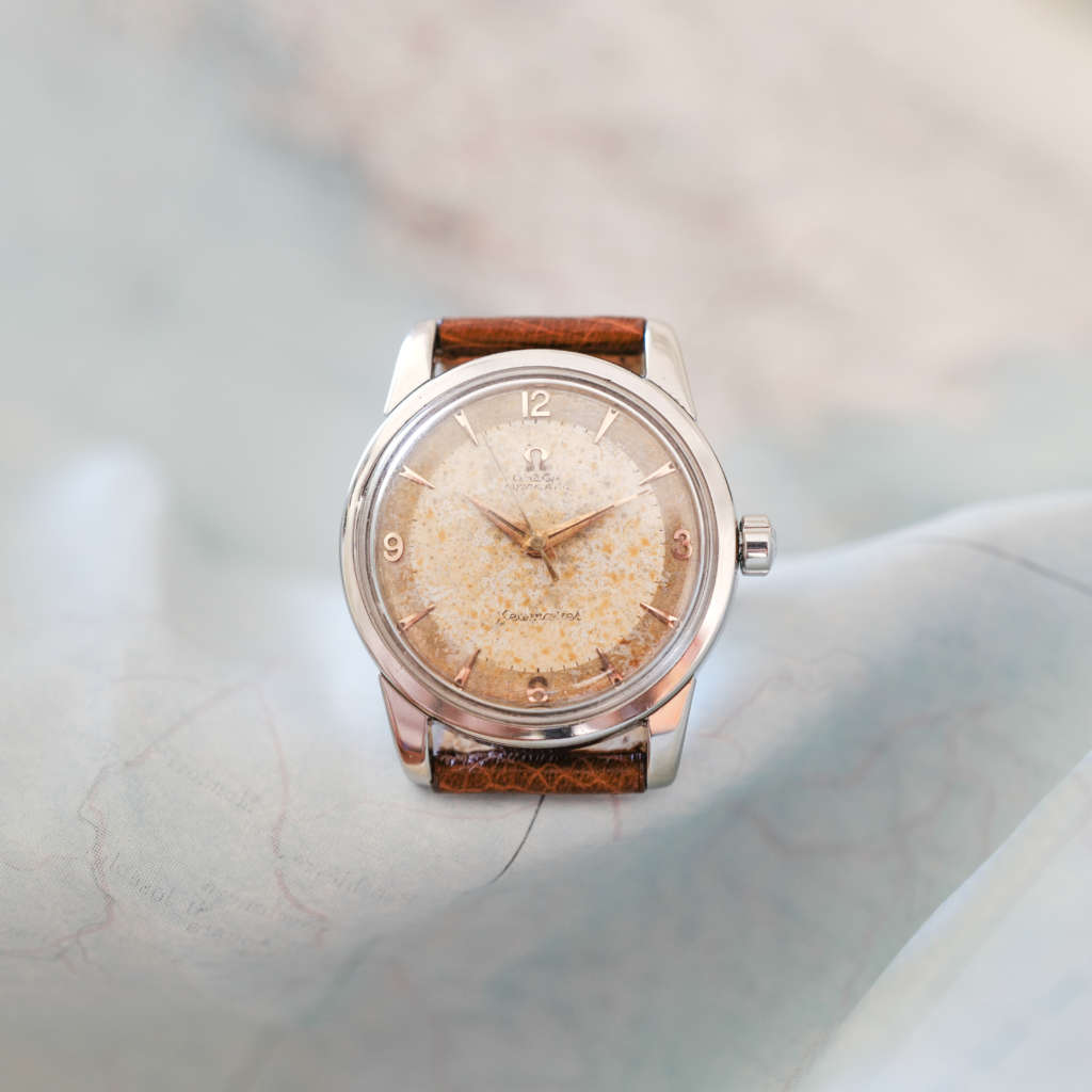 Montre omega vintage patine