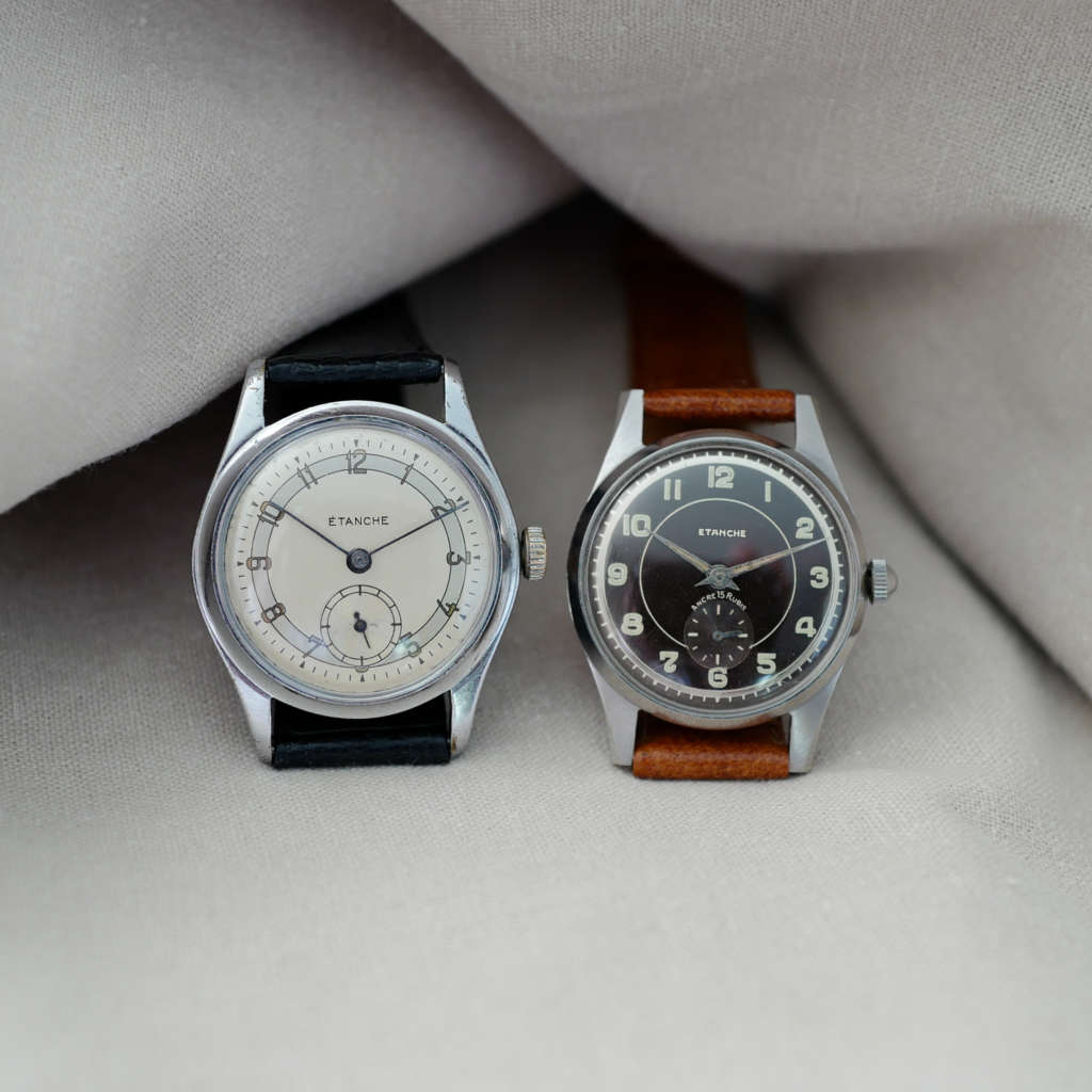 Montre style militaire étanche