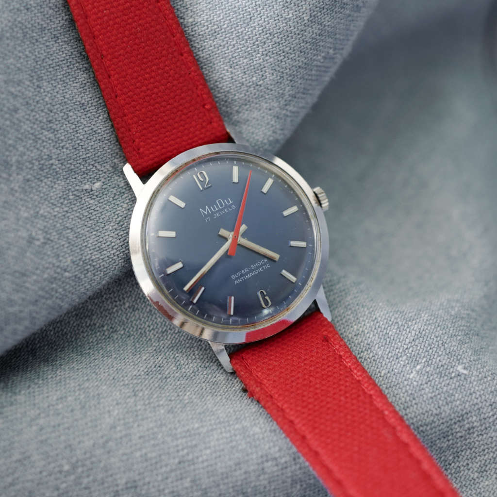 Montre vintage colorée MuDu