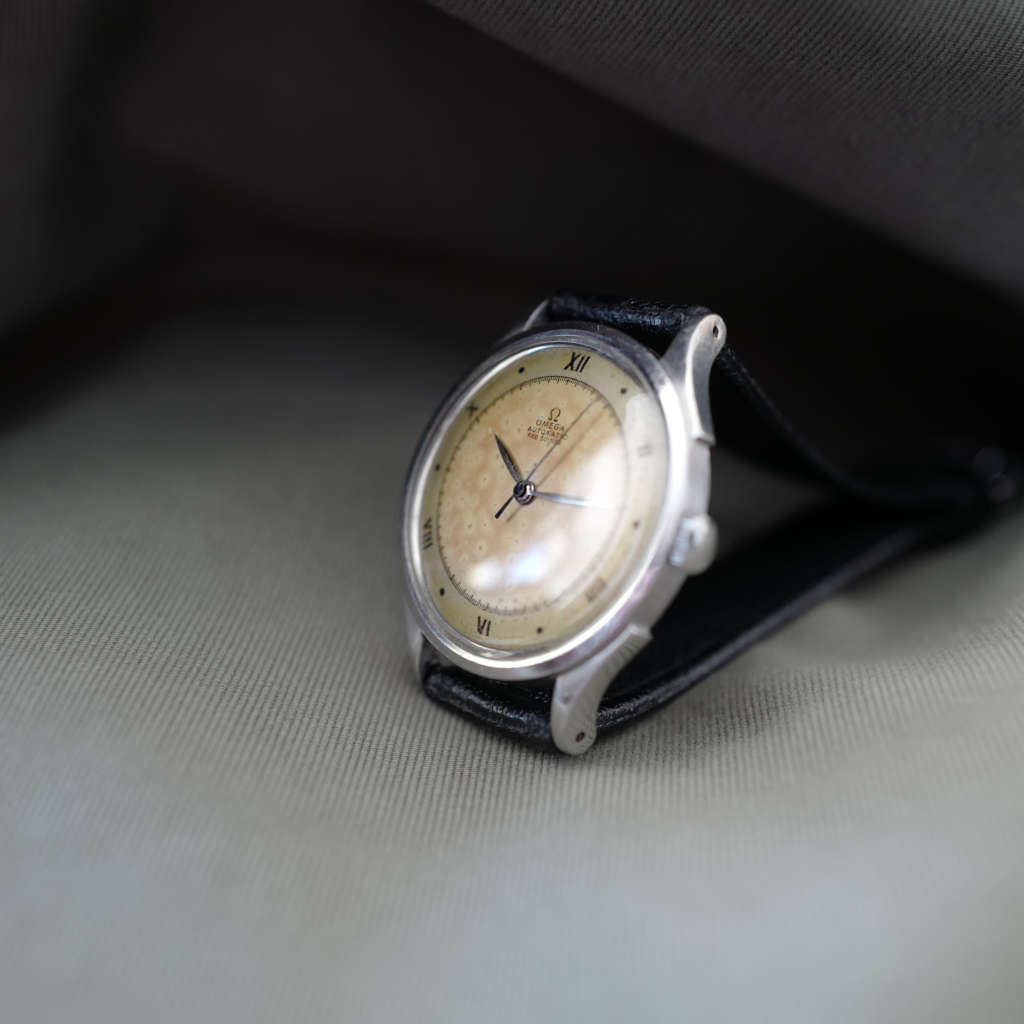 Omega ancienne remontage automatique bumper révisée