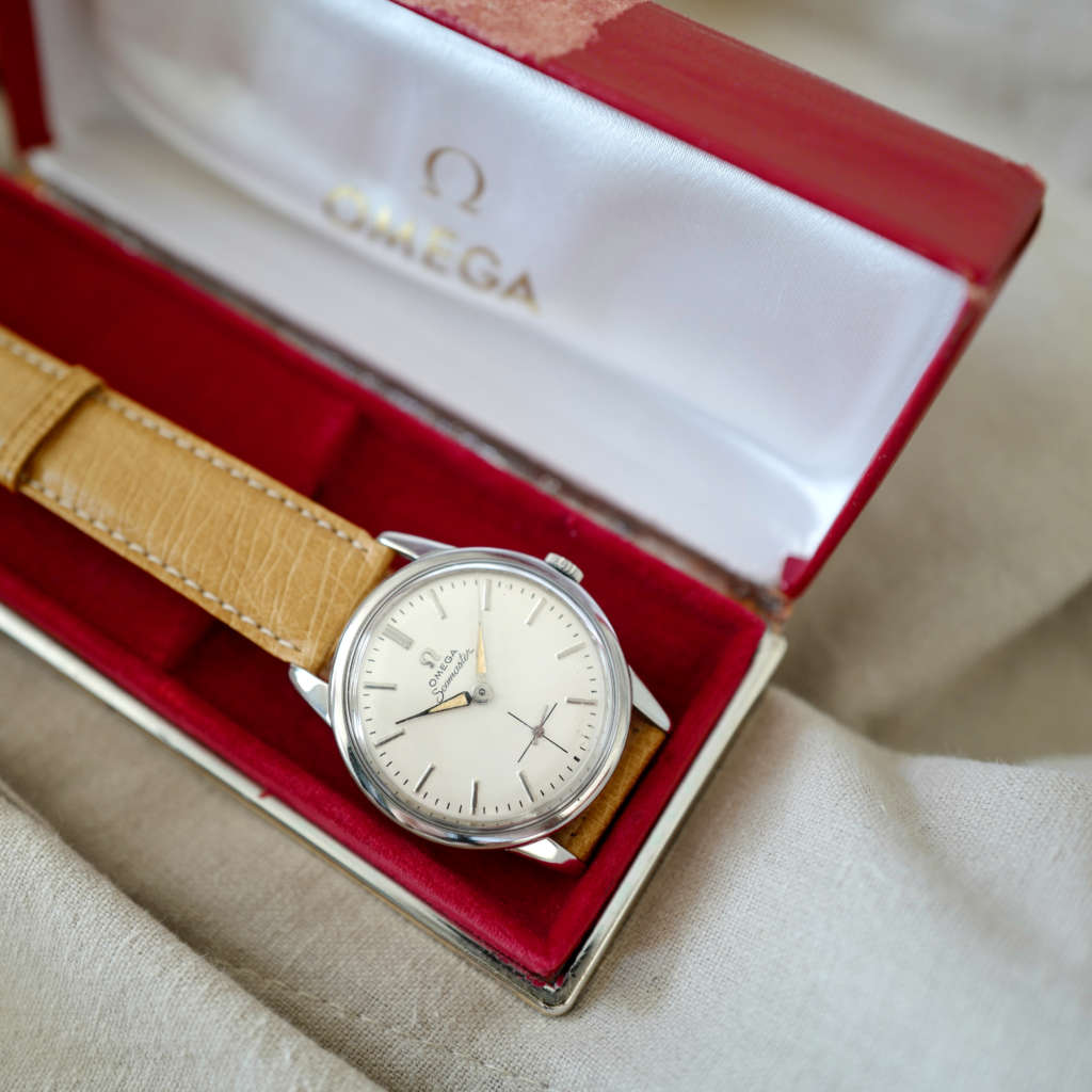 omega seamaster vintage dans sa boite