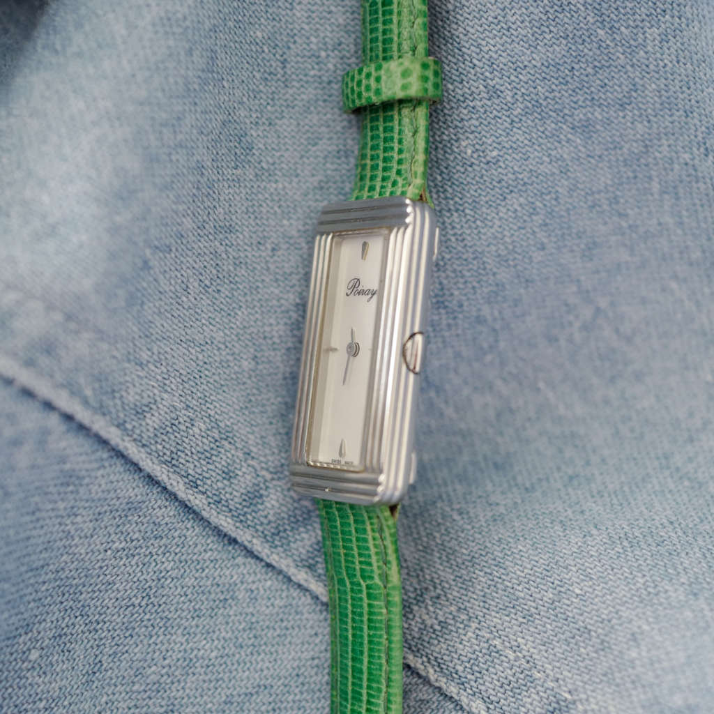 Rare Poiray Allongée acier Rare Poiray Allongée acier