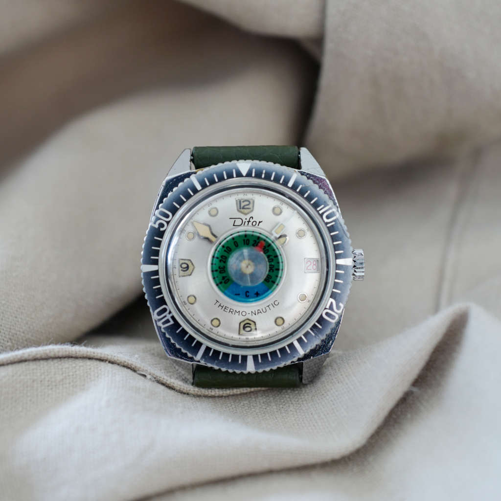 Montre vintage Thermo-Nautic Lip Difor Montre vintage Thermo-Nautic Lip Difor