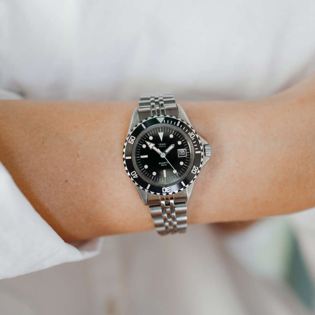 Jolie montre vintage pour femme Submariner
