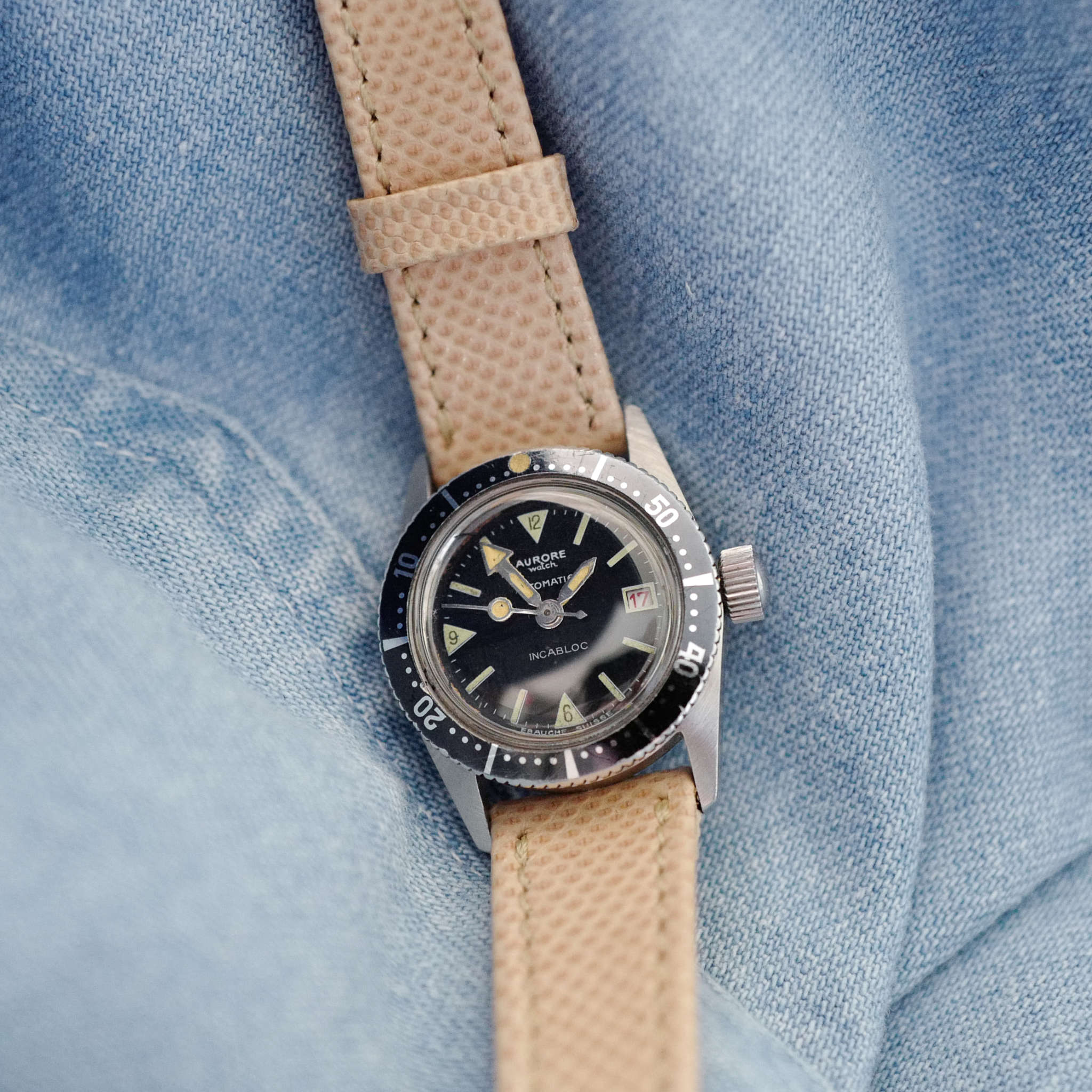 Montre Vintage De Plongée Mécanique PAX - 36mm - État NOS (New Old Stock) - Occasion