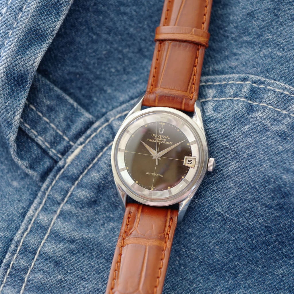 Universal Genève vintage polerouter micro rotor Universal Genève vintage polerouter micro rotor