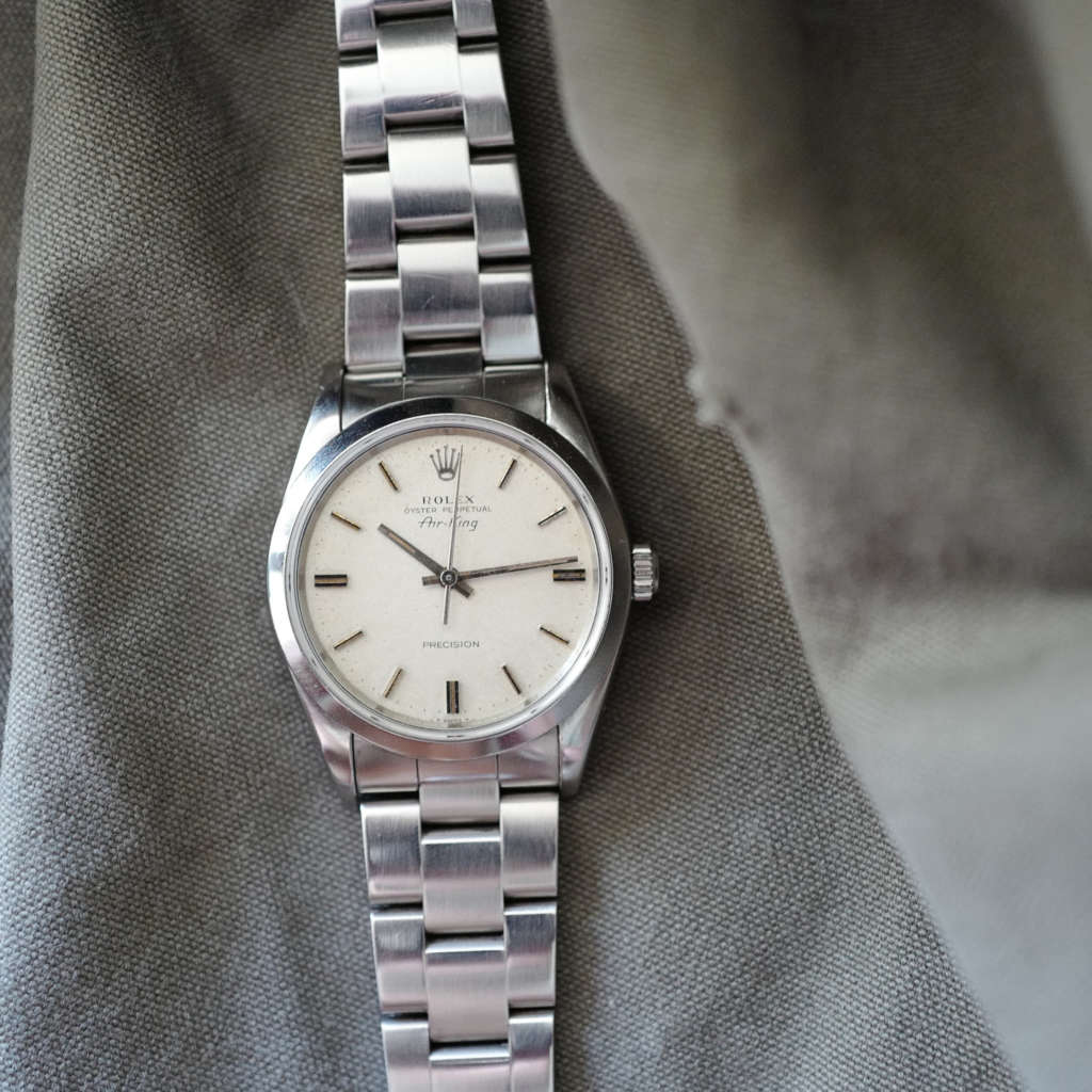 Cadran patiné vintage Rolex Air King Datejust 34mm Cadran patiné vintage Rolex Air King Datejust 34mm