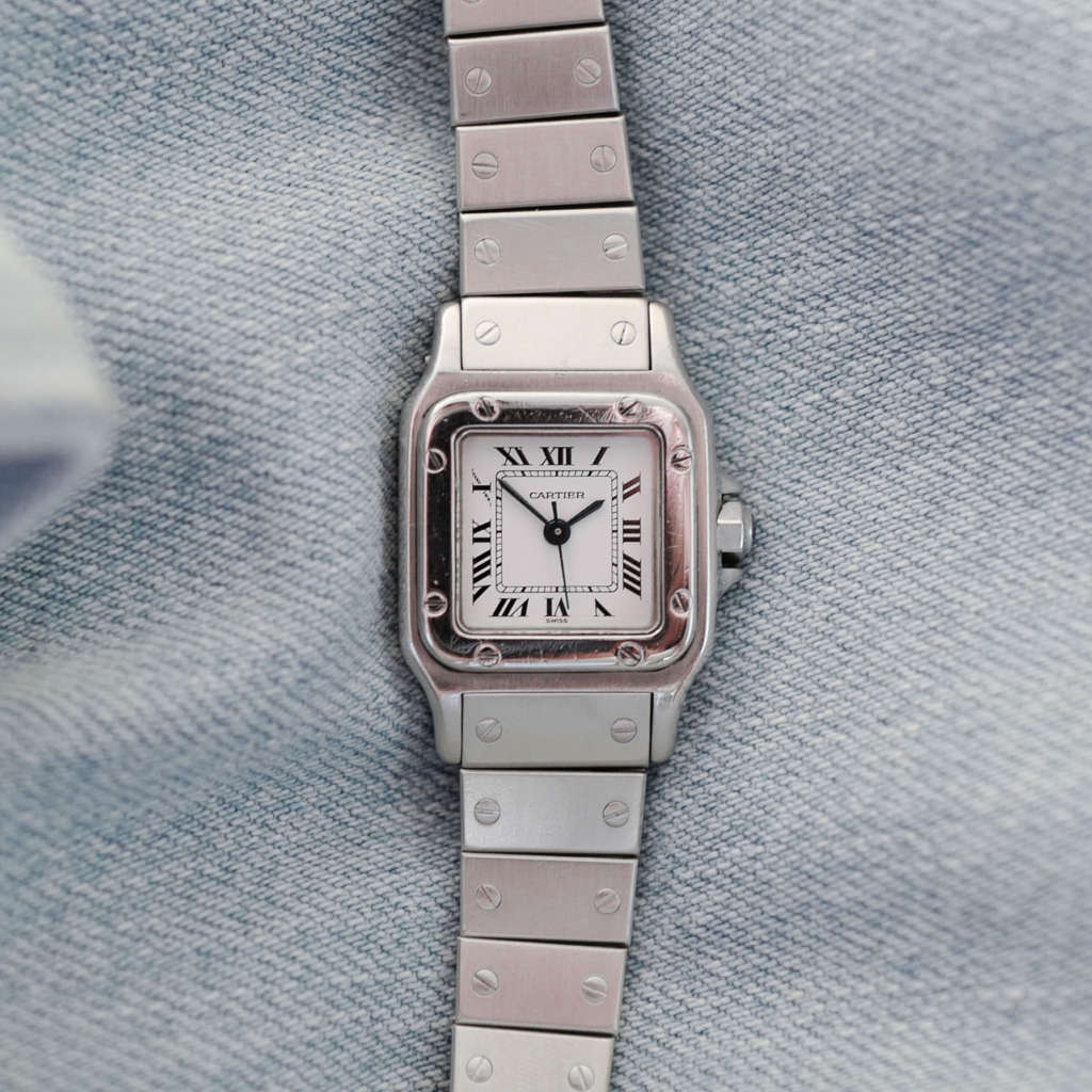 Cartier vintage Santos pour femme Cartier vintage Santos pour femme